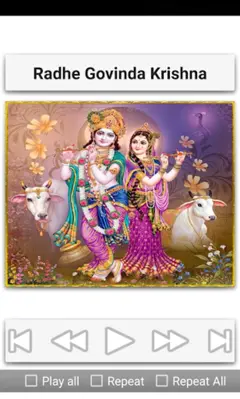 Krishna Bhajans android App screenshot 1